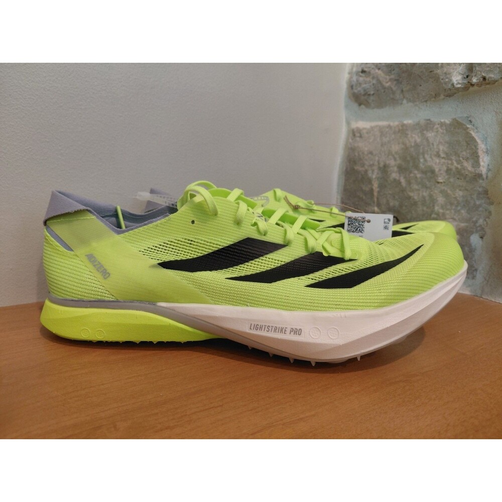Men's adidas Adizero Avanti Spikes Lucid Lemon Track & Field IG1989 Size 11